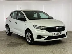 White Used 2021 Dacia Sandero Essentiel Hatchback | £8,790 (Super price)