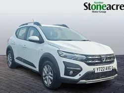 White Used 2022 Dacia Sandero Comfort Hatchback | £10,595 (Fair price)
