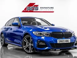 Blue Used 2019 BMW 330e M Sport Sedan | £16,895 (A bit pricey)