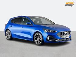 Blue Used 2022 Ford Focus ST-Line Hatchback | £17,695 (A bit pricey)