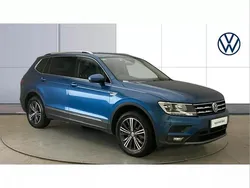 Blue Used 2019 VW Tiguan Allspace SE SUV | £17,575 (Fair price)