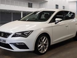 White Used 2018 Seat Leon FR Hatchback | £8,699 (Fair price)