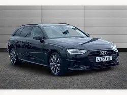 Mythos black Used 2022 Audi A4 Sport Estate | £26,150 (Fair price)