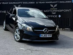 Black Used 2016 Mercedes A160 Executive Hatchback | £10,595 (Fair price)