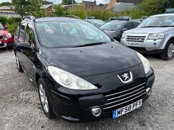Black Used 2008 Peugeot 307 S Estate | £1,995 (Fair price)
