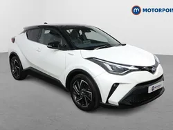 White Used 2021 Toyota C-HR SUV | £20,499 (Fair price)