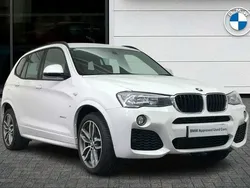 White Used 2016 BMW X3 M Sport SUV | £17,500 (A bit pricey)