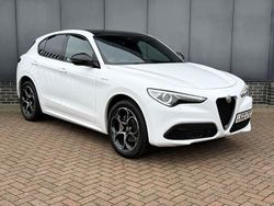 White Used 2022 Alfa Romeo Stelvio Veloce SUV | £33,495 (Expensive)