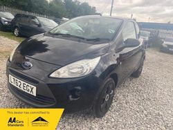 Black Used 2012 Ford Ka Studio Hatchback | £2,495 (Fair price)