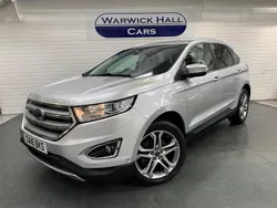 Silver Used 2016 Ford Edge Titanium SUV | £10,995 (Fair price)