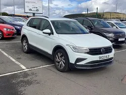 White Used 2022 VW Tiguan Life SUV | £17,995 (Super price)