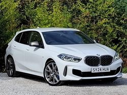 White Used 2024 BMW M135 Comfort Edition Hatchback | £32,498 (A bit pricey)