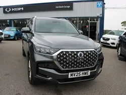 Grey New 2025 Ssangyong Rexton SUV | £42,995 (Expensive)