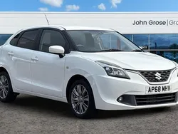 White Used 2019 Suzuki Baleno SZ-T Hatchback | £7,995 (Fair price)