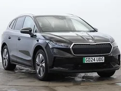 Black magic pearl effect Used 2024 Skoda Enyaq iV SUV | £28,695