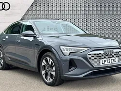 Grey Used 2023 Audi Q8 e-tron Sport SUV | £37,600 (Fair price)