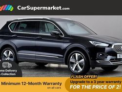 Black Used 2021 Seat Tarraco XCELLENCE SUV | £19,476 (Fair price)
