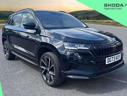 Black magic pearl effect Used 2023 Skoda Karoq SportLine SUV | £24,995 (Fair price)
