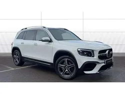 White Used 2021 Mercedes GLB200 AMG Line Premium Plus SUV | £28,785 (Fair price)