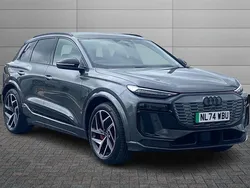 Grey Used 2024 Audi Q6 e-tron Advanced SUV | £61,495 (Super price)