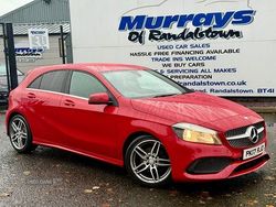 Red Used 2017 Mercedes A200 AMG line Hatchback | £11,495 (Fair price)