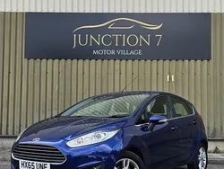 Blue Used 2015 Ford Fiesta Zetec Hatchback | £4,695 (Fair price)