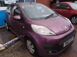 Purple Used 2012 Peugeot 107 Active Hatchback | £2,995 (Fair price)
