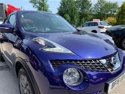 Blue Used 2015 Nissan Juke Tekna SUV | £7,995 (Fair price)