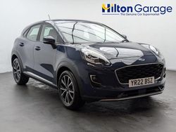 Blue Used 2022 Ford Puma Titanium Hatchback | £14,800 (Good price)