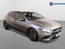 Grey Used 2021 Mercedes A35 AMG Executive Hatchback | £23,499 (Fair price)