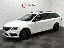 White Used 2017 Skoda Octavia vRS Estate | £13,999 (Fair price)