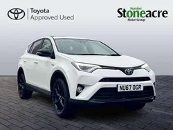 White Used 2017 Toyota RAV4 Hybrid SUV | £15,000 (Good price)