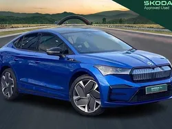 Blue Used 2023 Skoda Enyaq iV vRS SUV | £29,900 (Fair price)