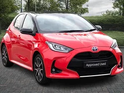 Orange Used 2020 Toyota Yaris Hybrid Edition-S Hatchback | £16,750 (Fair price)