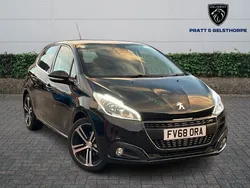 Black Used 2018 Peugeot 208 GT-line Hatchback | £11,995 (Expensive)