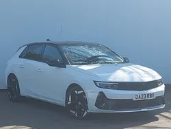 White Used 2023 Vauxhall Astra GSe Hatchback | £19,998 (Fair price)