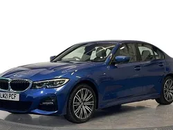 Blue Used 2020 BMW 330e M Sport Sedan | £22,420 (Fair price)