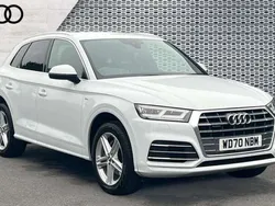 White Used 2021 Audi Q5 S-Line SUV | £27,823 (Good price)