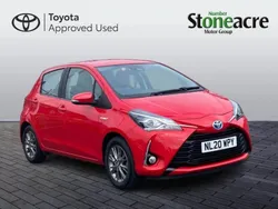Red Used 2020 Toyota Yaris Hybrid Hatchback | £14,000 (Fair price)