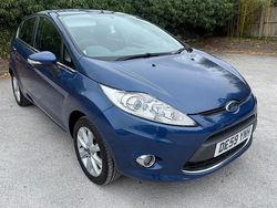 Blue Used 2009 Ford Fiesta Zetec Hatchback | £3,995 (Fair price)