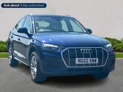 Blue Used 2022 Audi Q5 Sport SUV | £28,230 (Good price)