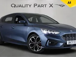 Blue Used 2021 Ford Focus ST-Line X Hatchback | £12,350 (Good price)