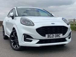 Frozen white Used 2021 Ford Puma ST-Line X Hatchback | £13,990 (Good price)