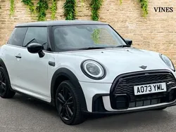 White Used 2023 Mini Cooper Hatch Hatchback | £22,328 (Fair price)