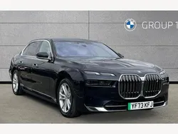 Black Used 2023 BMW i7 Comfort Edition Sedan | £69,992 (Fair price)
