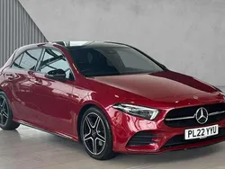 Red Used 2022 Mercedes A180 AMG Line Premium Plus Hatchback | £23,129 (Expensive)
