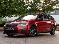 Red Used 2015 Skoda Octavia vRS Estate | £13,990 (Fair price)