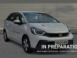 Premium sunlight white Used 2024 Honda Jazz Elegance Hatchback | £21,146 (Fair price)