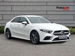 White Used 2020 Mercedes A200 AMG line Sedan | £17,599 (Good price)