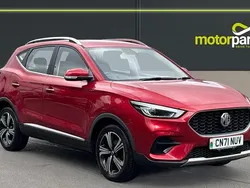Tricoat red metallic Used 2021 MG ZS Excite Sedan | £12,000 (Fair price)